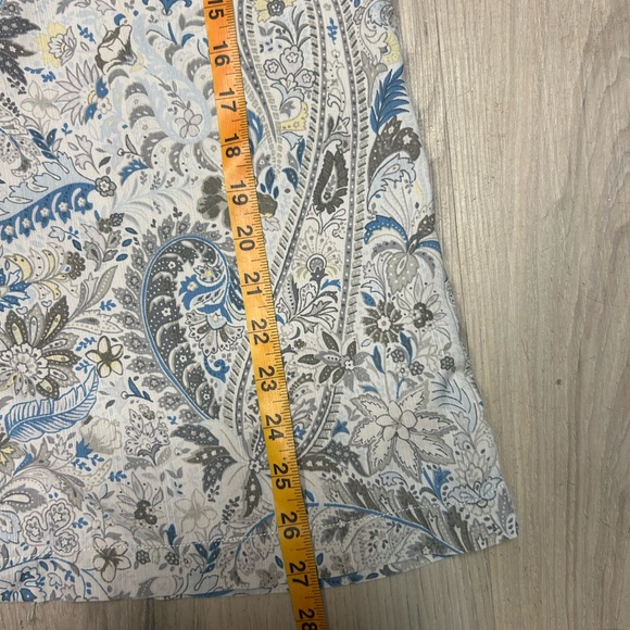 Tommy Bahama Shirt Mens M 100% Silk Floral Paisley Print Camp Beach Hawaiian - Picture 11 of 11